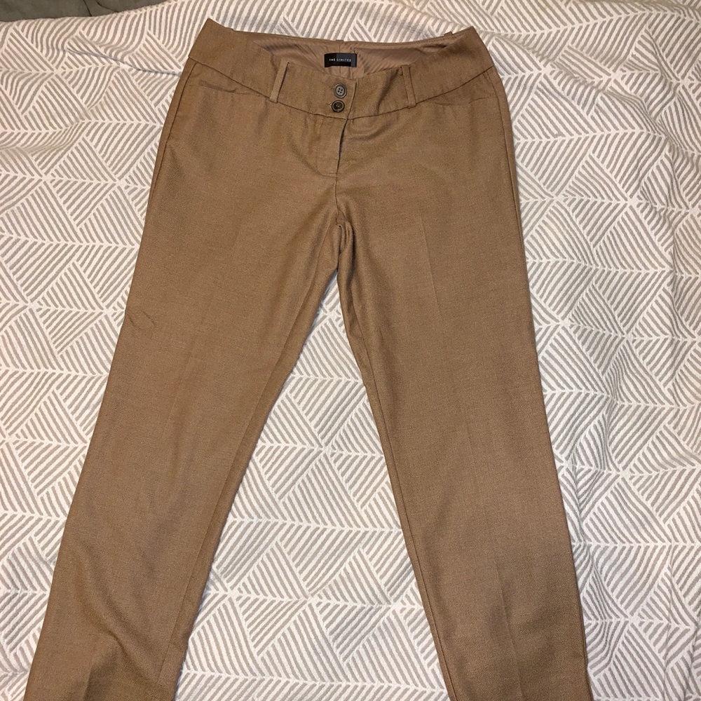 Cropped wool pant